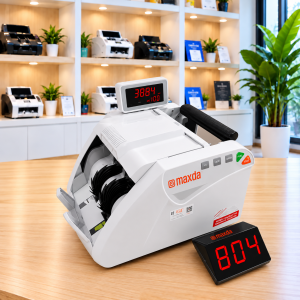 Máy đếm tiền MAXDA 2804 hoang tín